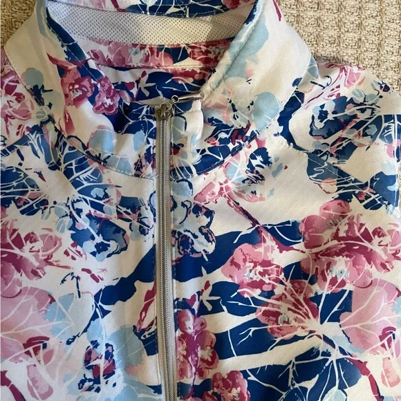 Pebble Beach woman’s golf floral pullover Large - Picture 8 of 12